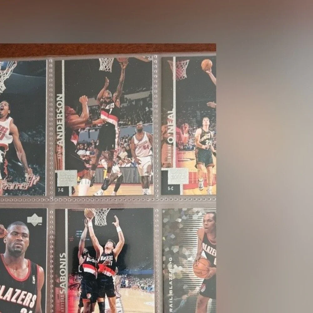 NBA Portland Trail Blazers Card Collection